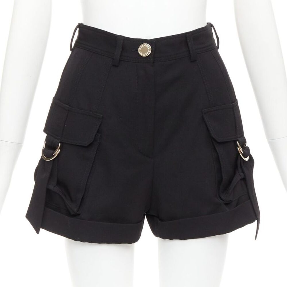 Balmain Wool Cargo Shorts